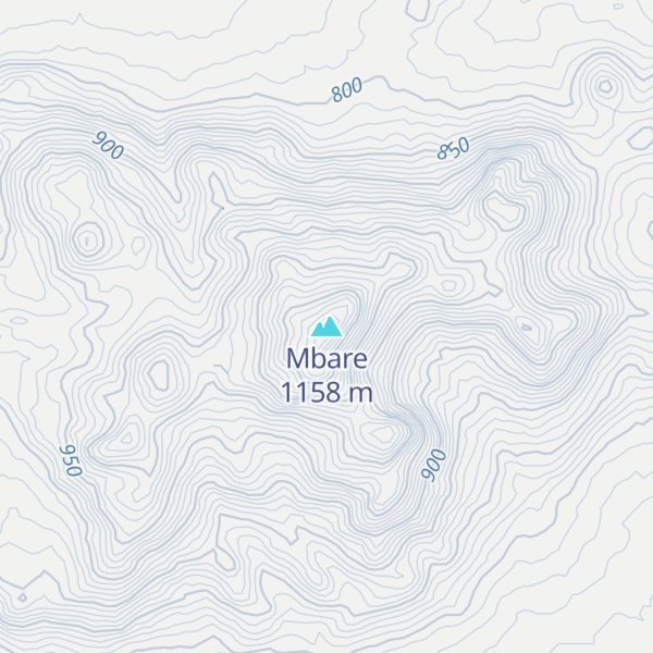 Map of Mbare