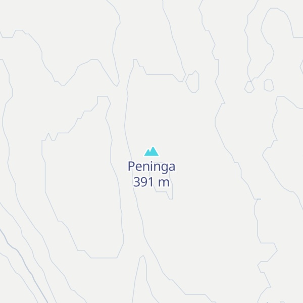 Map of Peninga