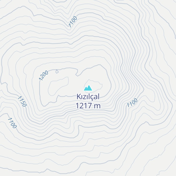 Map of Kızılçal