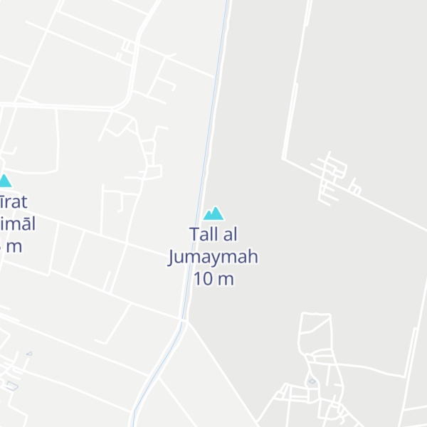 Map of Tall al Jumaymah
