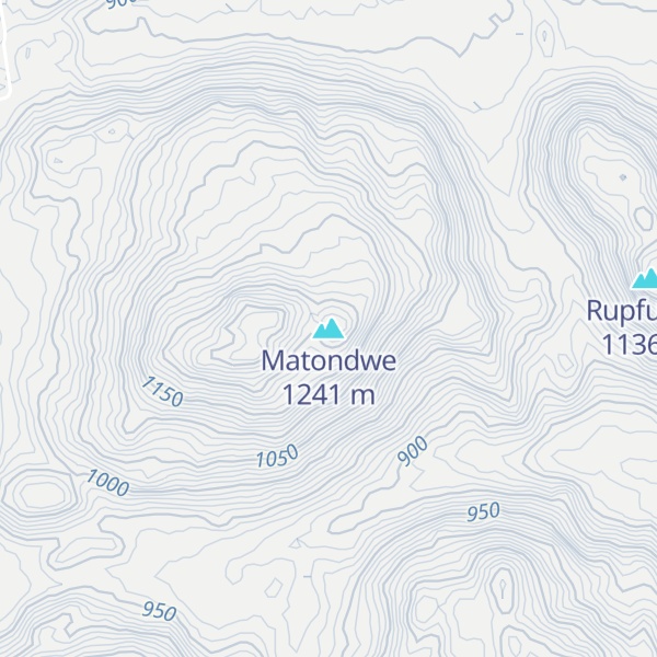 Map of Matondwe