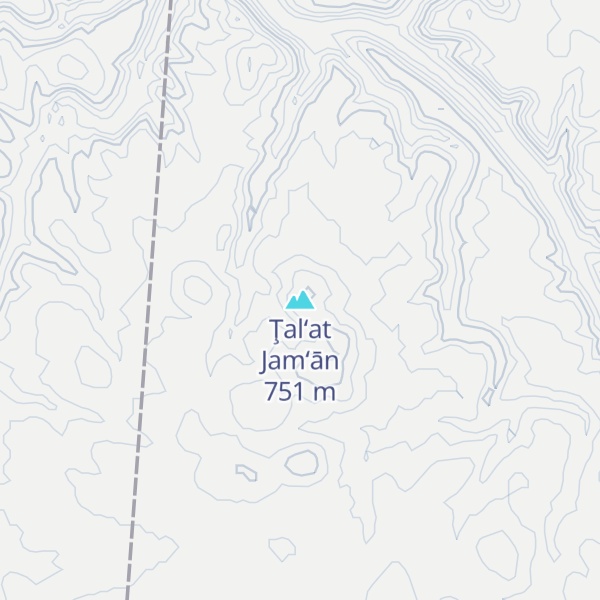 Map of Ţal‘at Jam‘ān