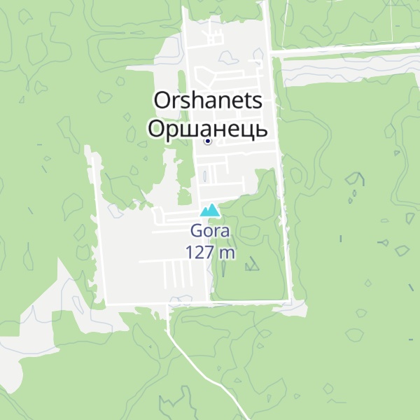 Map of Gora