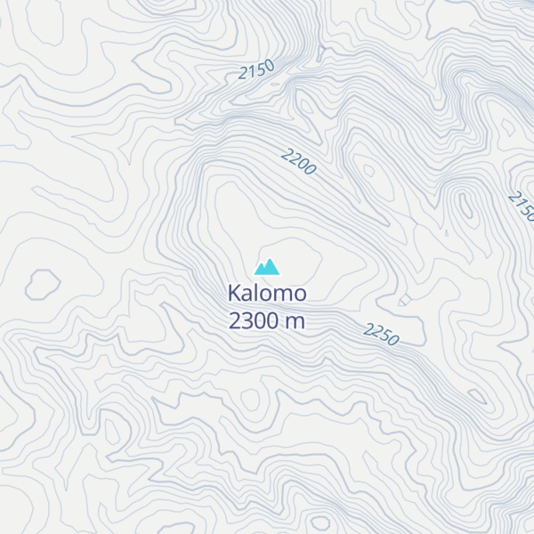 Map of Kalomo