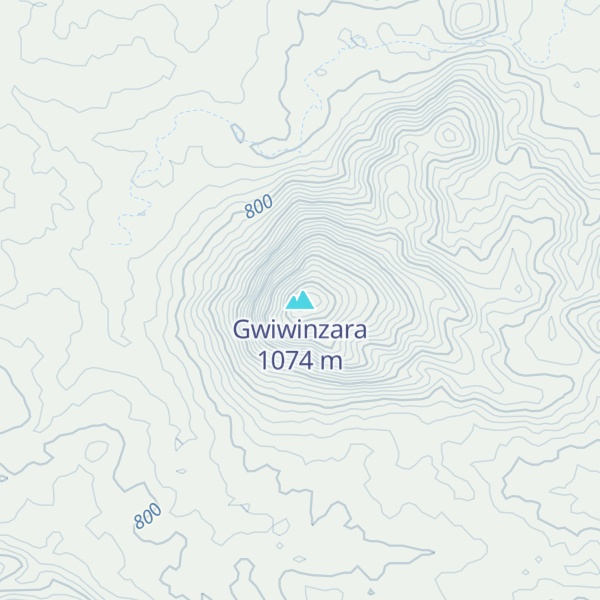 Map of Gwiwinzara