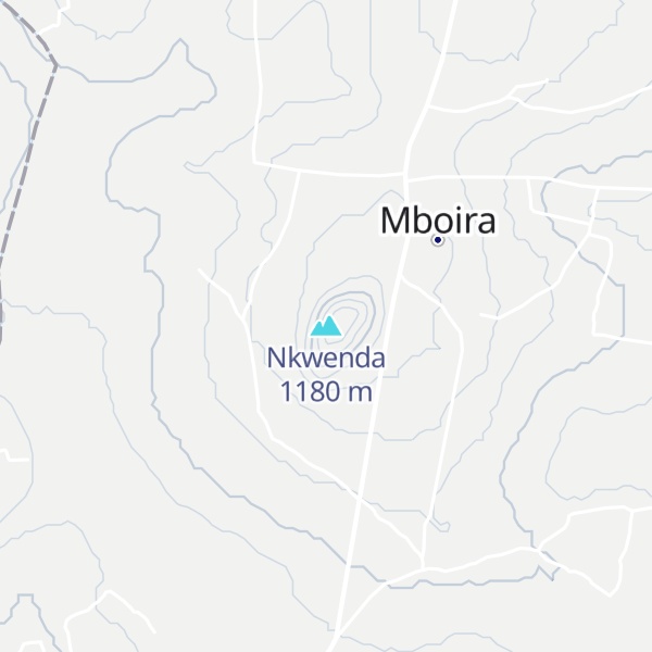 Map of Nkwenda