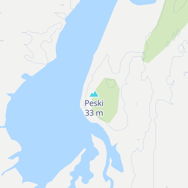Map of Peski