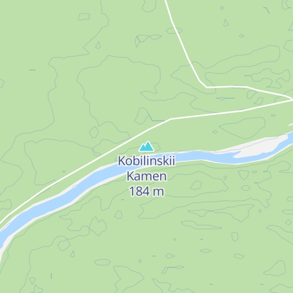 Map of Kobilinskii Kamen