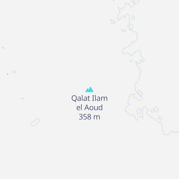 Map of Qalat Ilam el Aoud