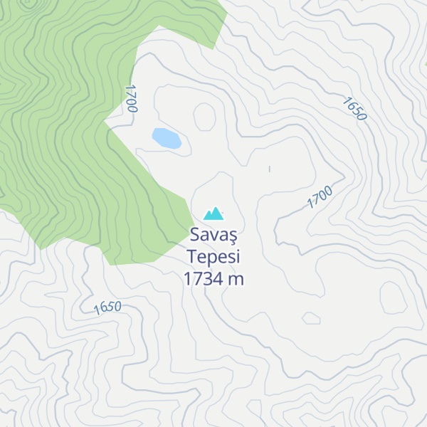 Map of Savaş Tepesi