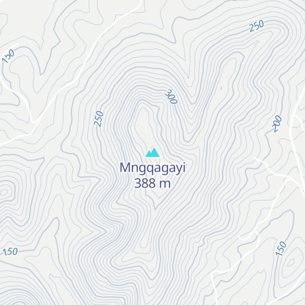 Map of Mngqagayi
