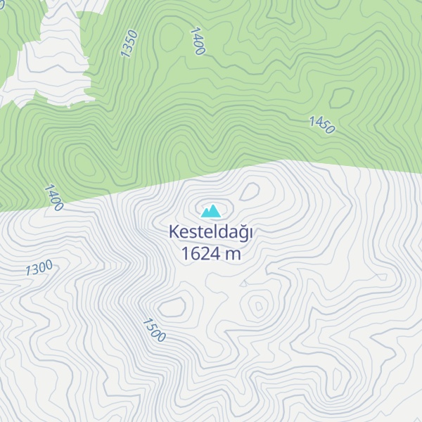 Map of Kesteldağı