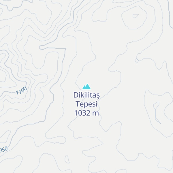 Map of Dikilitaş Tepesi