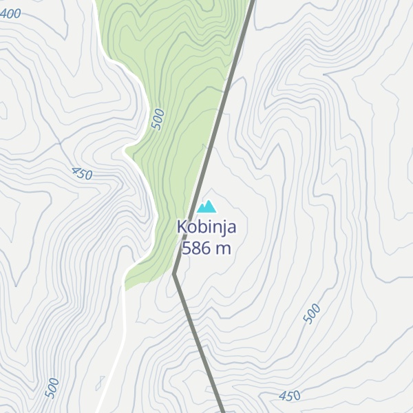 Map of Kobinja
