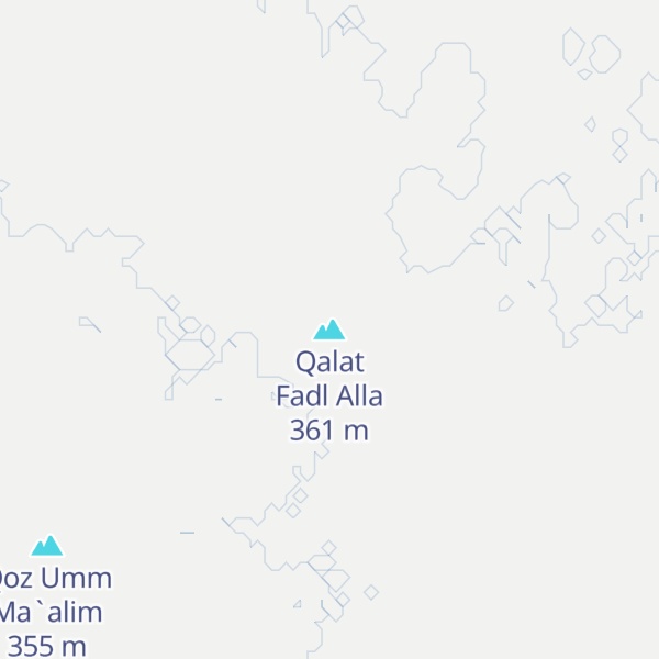 Map of Qalat Fadl Alla