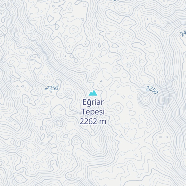 Map of Eğriar Tepesi