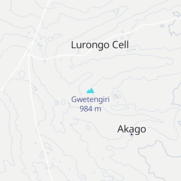 Map of Gwetengiri