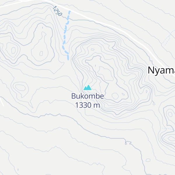 Map of Bukombe