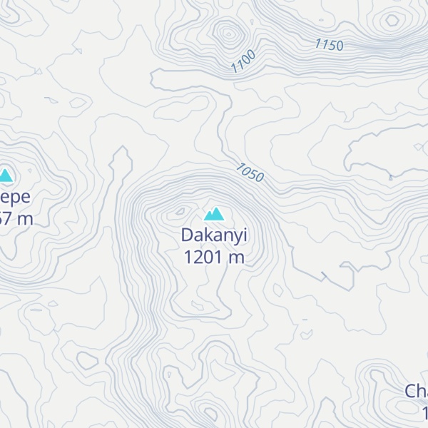 Map of Dakanyi
