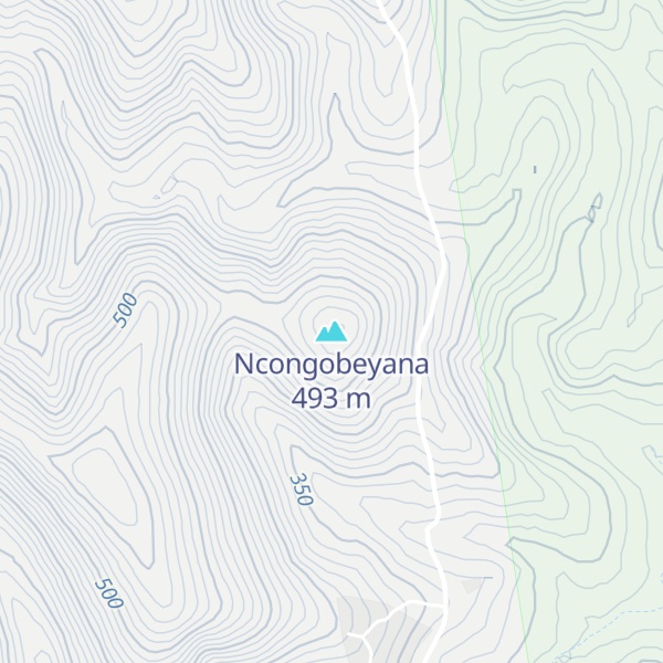 Map of Ncongobeyana