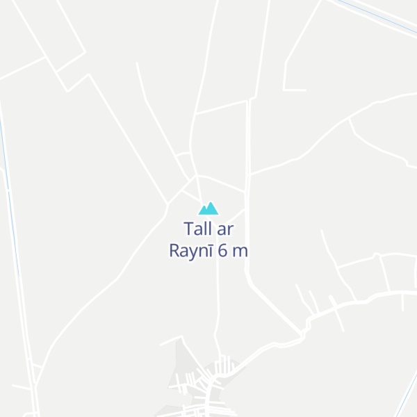 Map of Tall ar Raynī