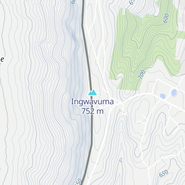Map of Ingwavuma