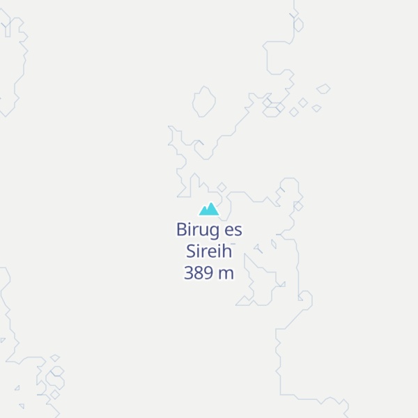 Map of Birug es Sireih