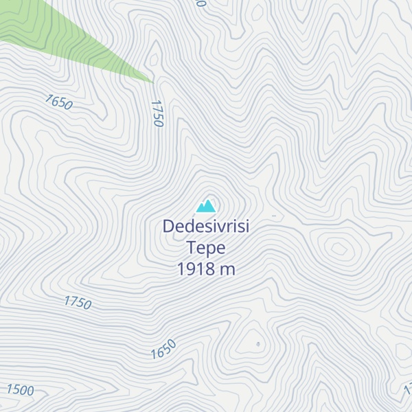 Map of Dedesivrisi Tepe