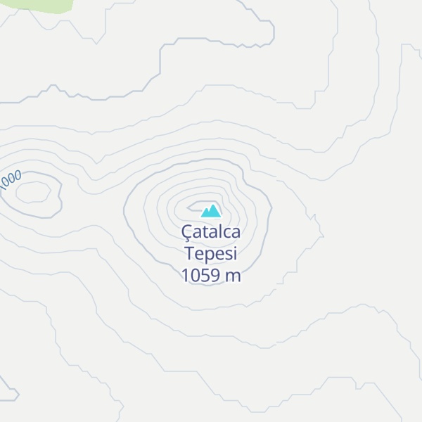 Map of Çatalca Tepesi