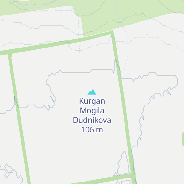 Map of Kurgan Mogila Dudnikova
