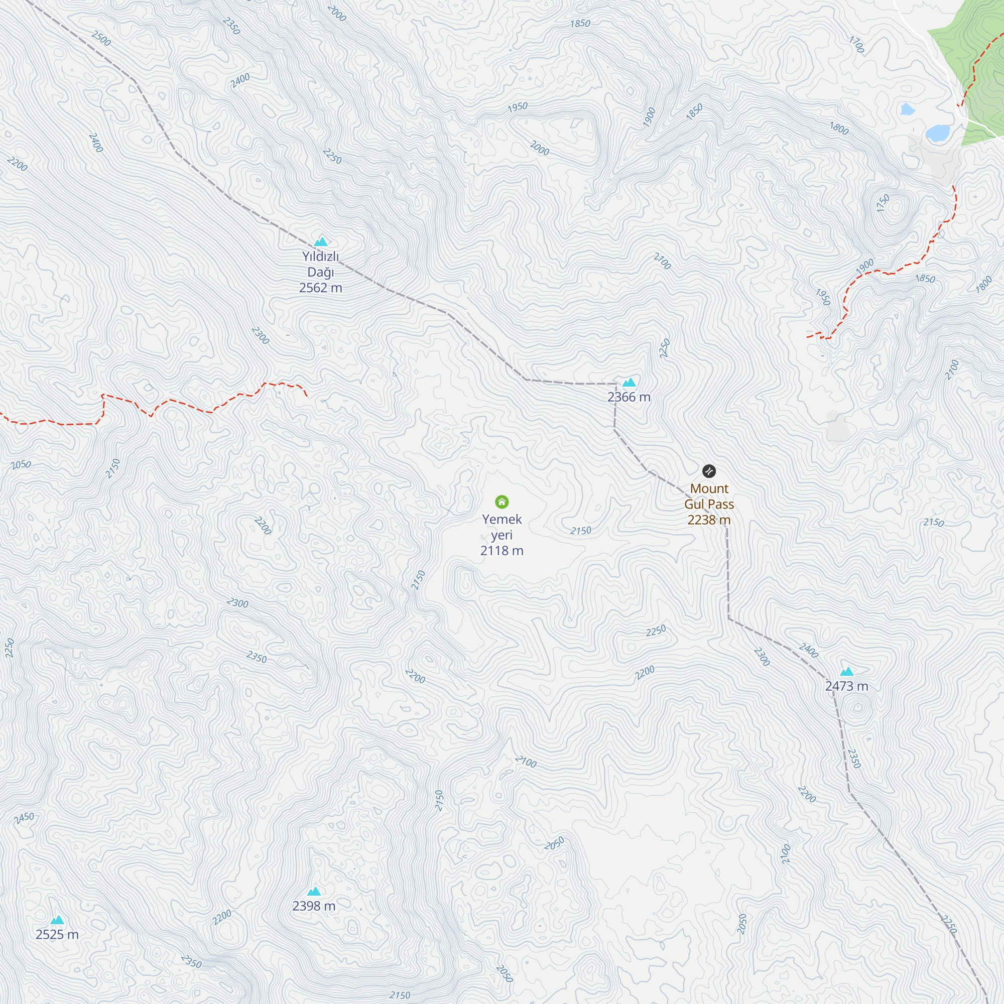 Yemek yeri map