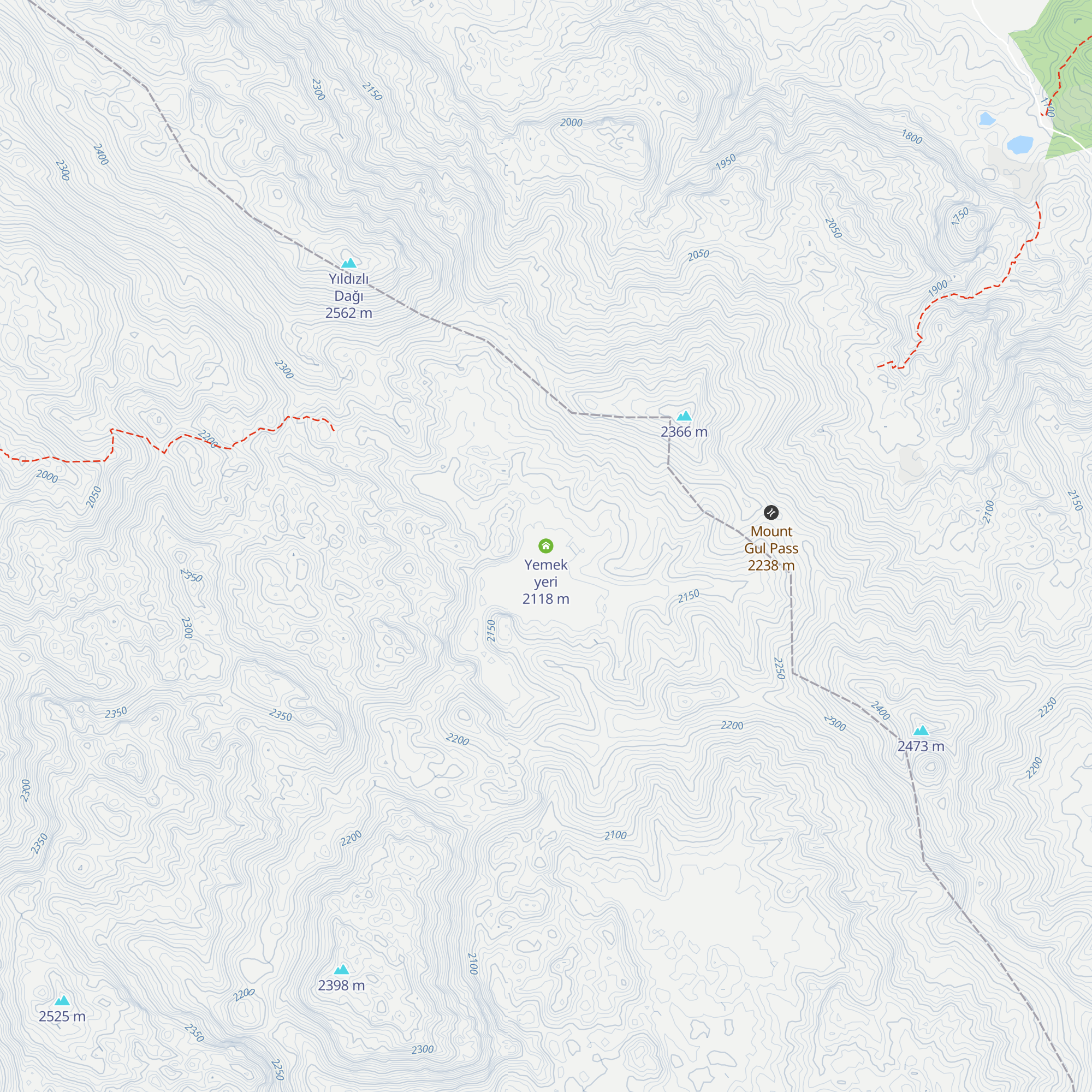 Yemek yeri map