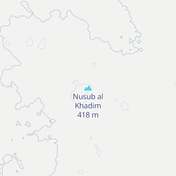 Map of Nusub al Khadim