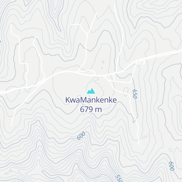 Map of KwaMankenke