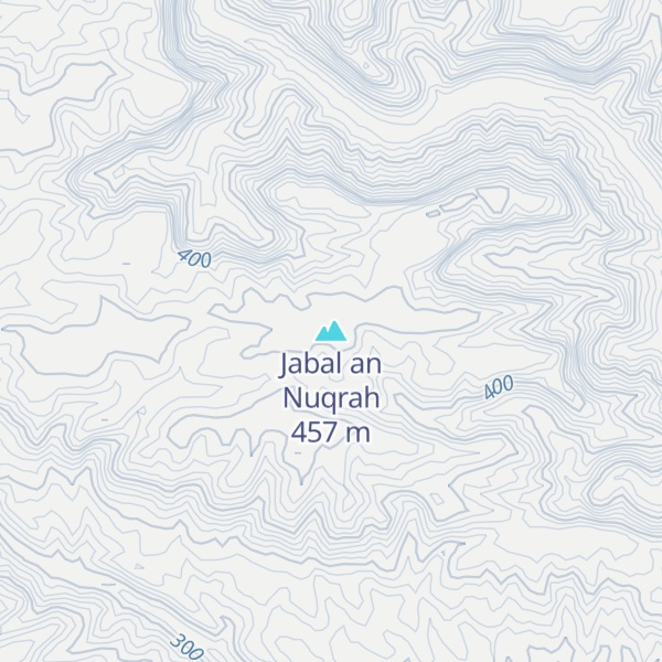 Map of Jabal an Nuqrah