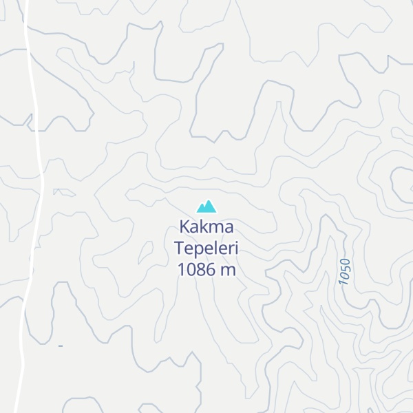 Map of Kakma Tepeleri