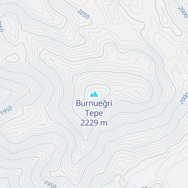 Map of Burnueğri Tepe