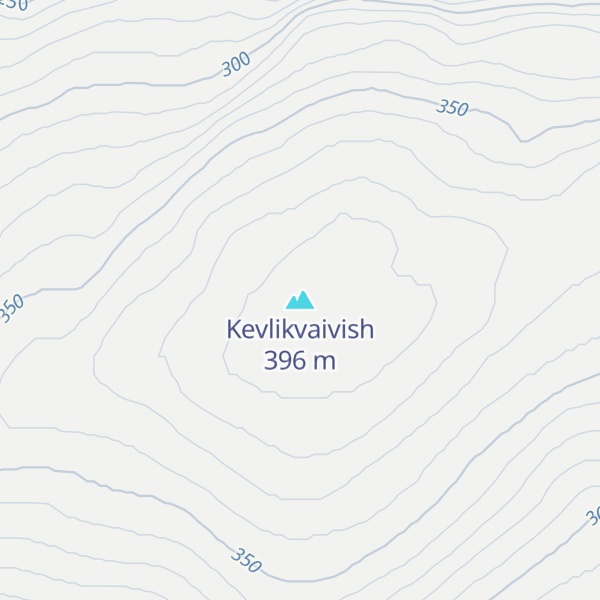 Map of Kevlikvaivish