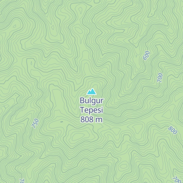 Map of Bulgur Tepesi