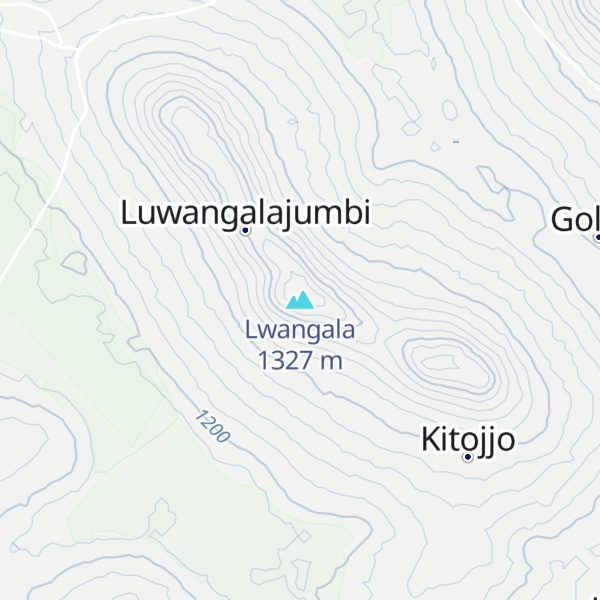 Map of Lwangala