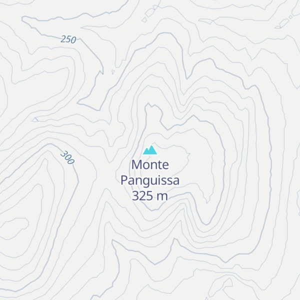 Map of Monte Panguissa