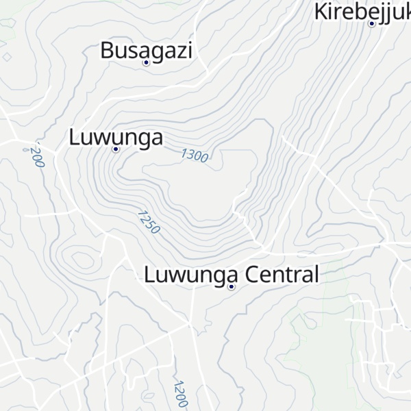 Map of Luwunga