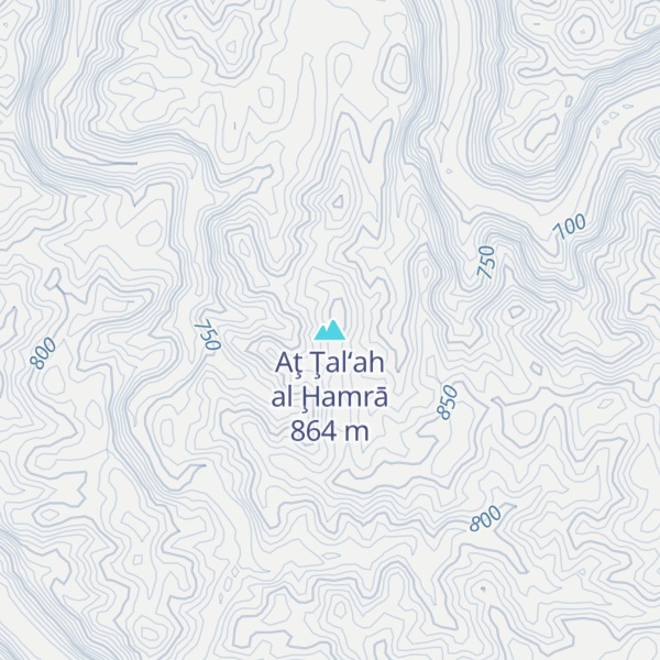 Map of Aţ Ţal‘ah al Ḩamrā