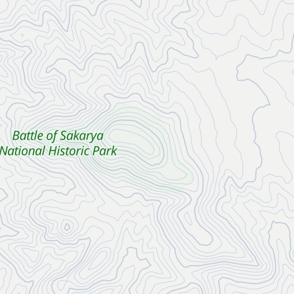 Map of Çal Dağı