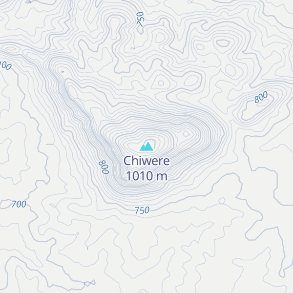 Map of Chiwere