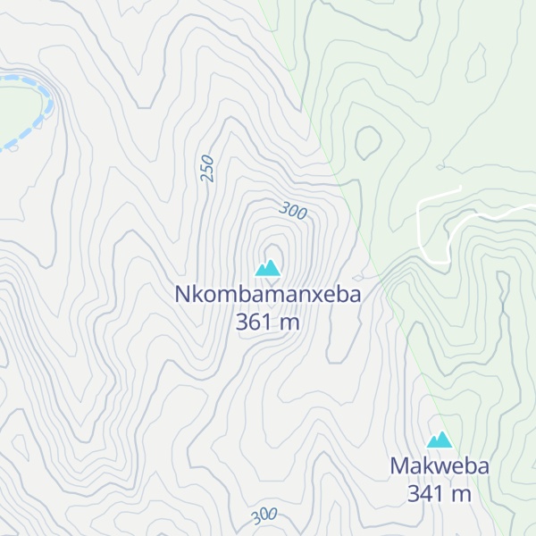 Map of Nkombamanxeba