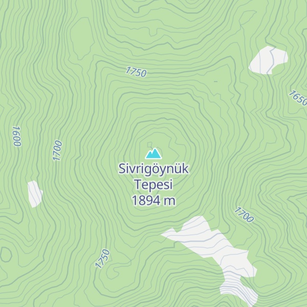 Map of Sivrigöynük Tepesi