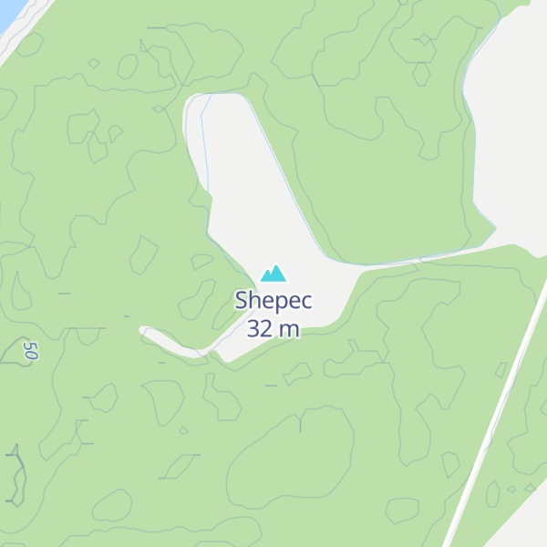 Map of Shepec