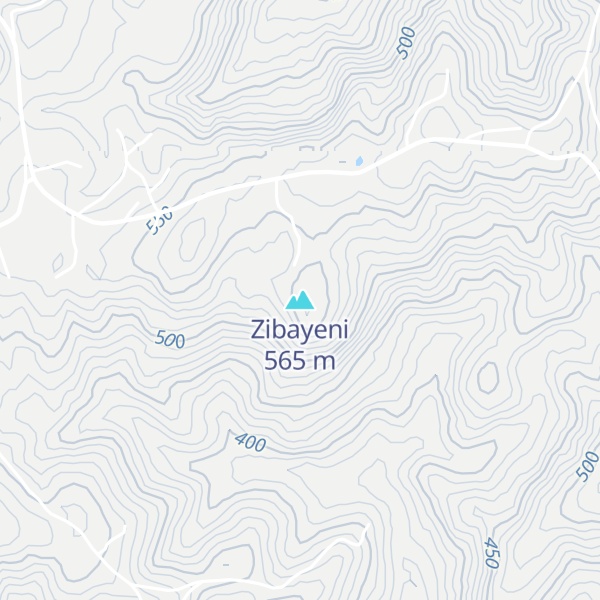 Map of Zibayeni