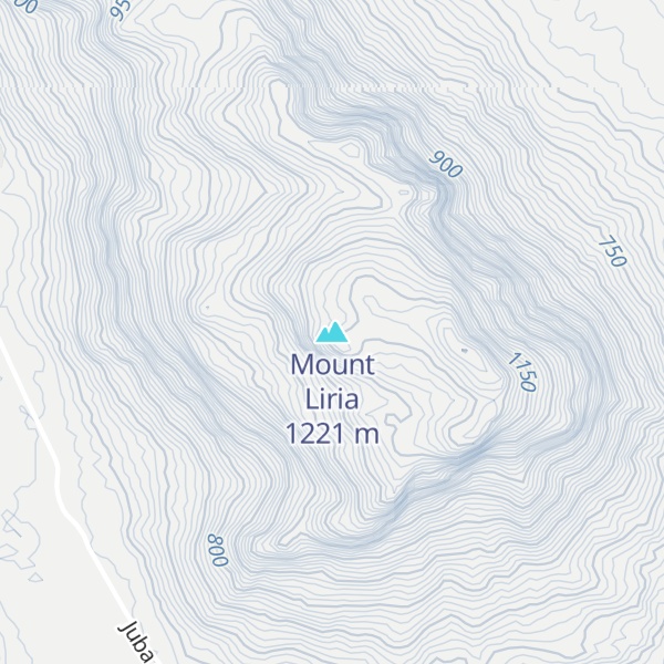 Map of Mount Liria